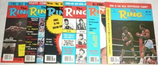 (24) " Vintage " Boxing Magazines / The Ring / Jan.  Thru Dec.  1978 & 1981