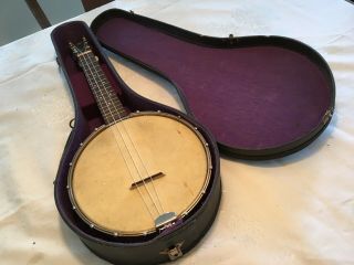 Antique Slingerland Maybell Banjo Uke Ukulele And Case