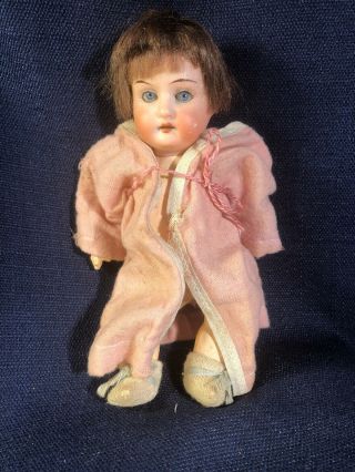 Antique Heubach Koppelsdorf Bisque Head Baby Doll 250 - 14/0 Composition Body