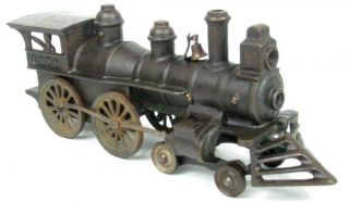 Ideal Antique Cast Iron Train Loco 154