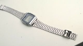 Pulsar Mens Vintage LCD Digital Alarm Chronograph Watch Y789 - 5329 4