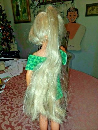 Vintage Grow Hair Kerry w/ Green Outfit Crissy Family by Ideal 3