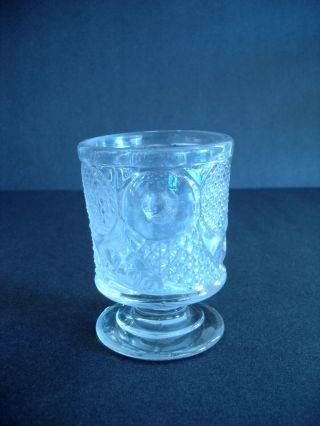 ANTIQUE EAPG HORN OF PLENTY SPOONER McKEE SANDWICH BOSTON FLINT GLASS c.  1850 ' s 3