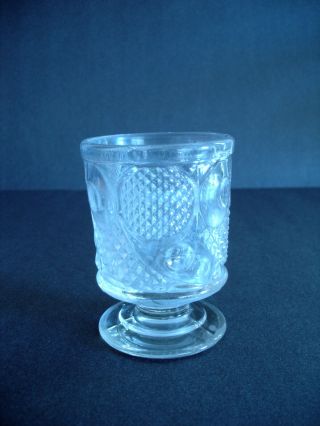 ANTIQUE EAPG HORN OF PLENTY SPOONER McKEE SANDWICH BOSTON FLINT GLASS c.  1850 ' s 4