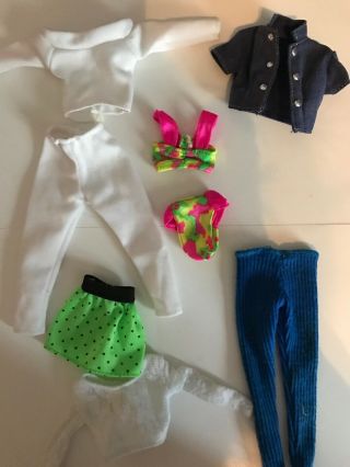 Skipper Doll Clothes 4 Outfits Pants Bathing Suit Shirts Jacket