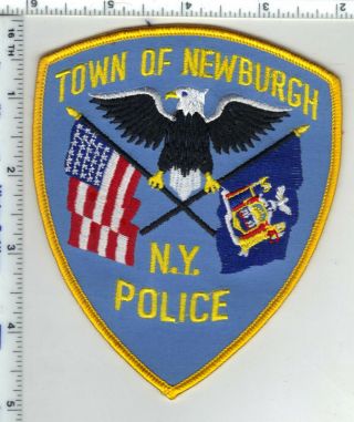 Town Of Newburgh Police (york) 2nd Issue Shoulder Patch