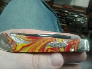 CASE XX 9254 FIRE IN THE BOX TRAPPER POCKET KNIFE 6