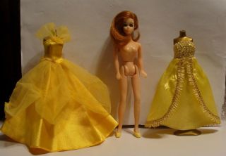 Vintage Topper Dawn Doll Dancing Side Part Glori " Prom Night "