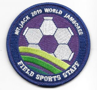 Boy Scout 2019 World Jamboree Mt.  Jack Field Sports Ist Patch
