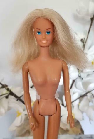 Vintage Multi Toys Blonde Barbie Clone 80s Doll Nude Retro Toy