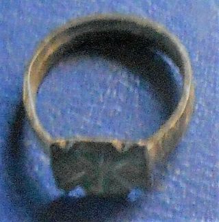 Cool Old Ornate Ancient Bronze Casting Ring European Metal Detector Find Wb 6