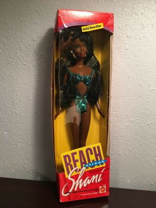 Beach Streak Shani Nichelle Doll,  African American,  3456,  Mattel,  1992,