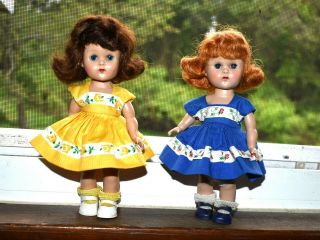 ' Hot Fun ' 2 - - - Vogue ' s 1954 - 56 Budget Dresses for Your MLW Ginny Doll 7