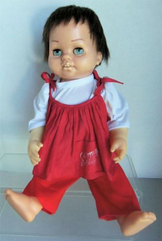 Mattel Vintage 18 " Chatty Cathy Baby Doll,  As Found,  Brown Hair,  Blue Eyes