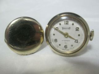 Vintage Watch Cufflinks Timecraft Swiss Wind Up