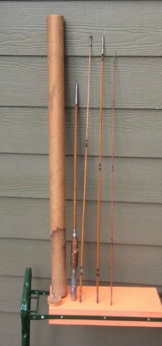 Vintage Split Bamboo Cane Combo Fly8’6” - Bait Casting 5’7” Fishing Rod