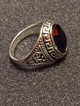 Haunted 100 Witch Owned Antique Sz9 Black Stone Ring Vessel/female Harem Djinn