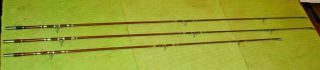 Three Rod Tuip Sections Only For The True Temper Professiobal 63 Rod/reel Combo