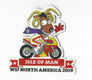 24th World Scout Jamboree Isle Of Man Patch [wsj306]