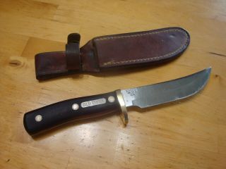 Schrade Walden Old Timer Woodsman Knife 165 - Vintage Hunting Knife