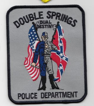 Older Style Doble Spgs Police State Alabama Al Patch