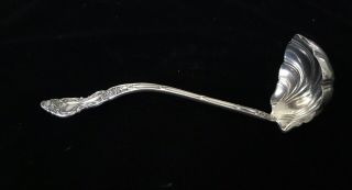 Watson Also Wallace Meadow Rose Sterling Silver Small Ladle 4 3/4” 20 Gr.