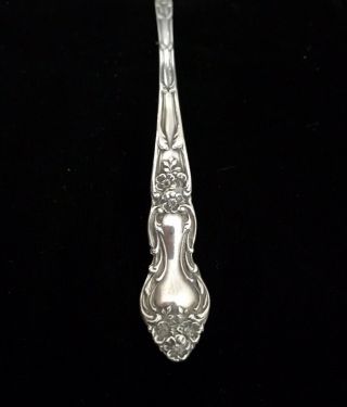 WATSON also WALLACE MEADOW ROSE Sterling Silver Small Ladle 4 3/4” 20 Gr. 3