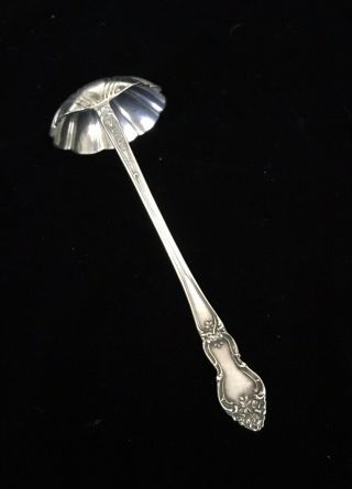 WATSON also WALLACE MEADOW ROSE Sterling Silver Small Ladle 4 3/4” 20 Gr. 6