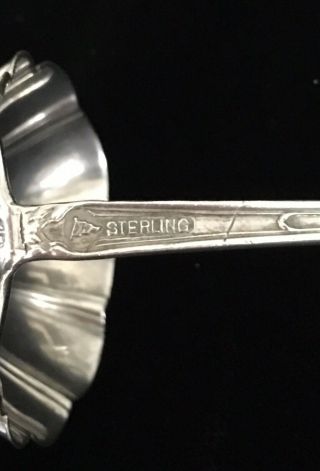 WATSON also WALLACE MEADOW ROSE Sterling Silver Small Ladle 4 3/4” 20 Gr. 7