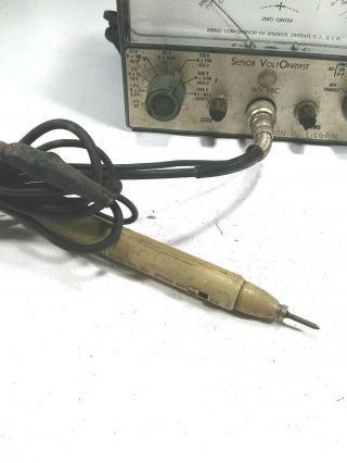 Vintage RCA Senior Voltohmyst WV - 98C with Probe 3