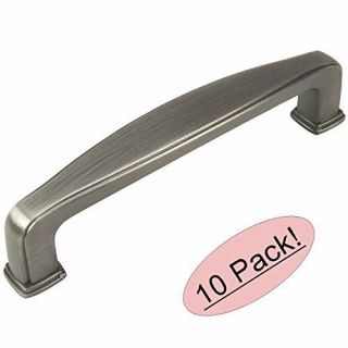Cosmas 4392as Antique Silver Cabinet Hardware Handle Pull 3 - 3/4 " Pack Of 10