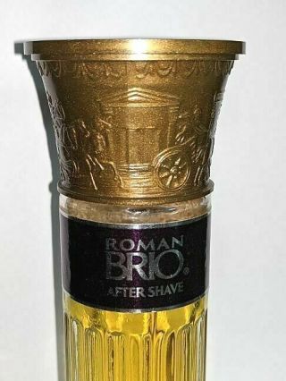 VINTAGE ROMAN BRIO AFTER SHAVE 4 OZ BUY IT NOW FOR $15 2