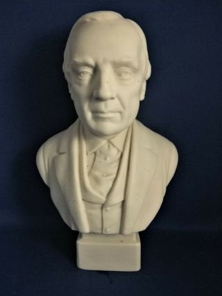 Antique 19thc Rare R&l Parian Bust Of Sir Charles Halle C1880 - Halle Orchestra