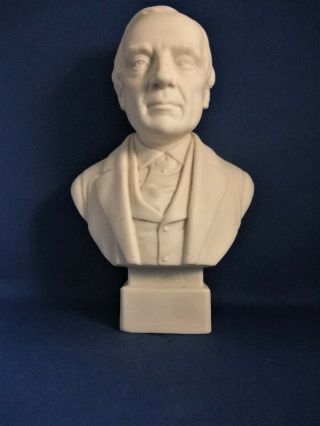 ANTIQUE 19THC RARE R&L PARIAN BUST OF SIR CHARLES HALLE C1880 - HALLE ORCHESTRA 2