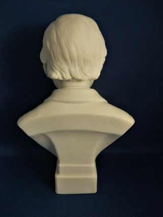 ANTIQUE 19THC RARE R&L PARIAN BUST OF SIR CHARLES HALLE C1880 - HALLE ORCHESTRA 5