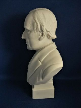 ANTIQUE 19THC RARE R&L PARIAN BUST OF SIR CHARLES HALLE C1880 - HALLE ORCHESTRA 6