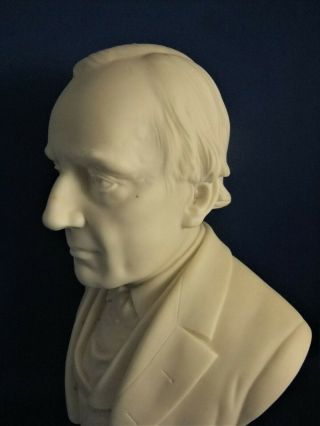 ANTIQUE 19THC RARE R&L PARIAN BUST OF SIR CHARLES HALLE C1880 - HALLE ORCHESTRA 8