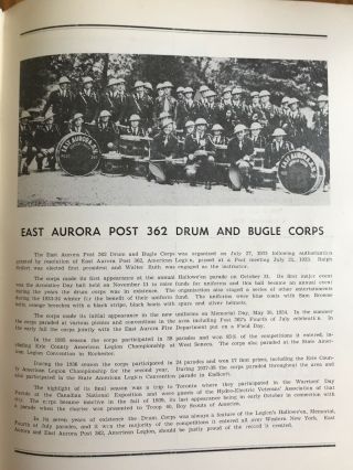 East Aurora NY American Legion Post No.  362 Twenty - Fifth Anniversary 1928 - 1953 4