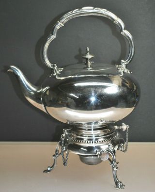Silver Plate 4 Pint Teapot 1800 