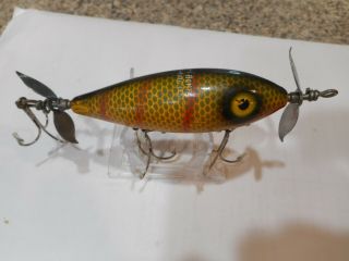 South Bend Surf - Oreno Vintage Wood Lure Great Color Large Size