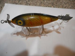 South Bend Surf - Oreno Vintage Wood Lure Great Color Large Size 4