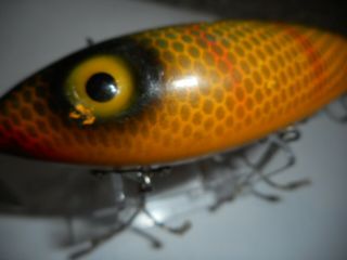 South Bend Surf - Oreno Vintage Wood Lure Great Color Large Size 5