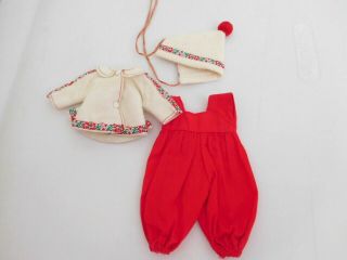 Vintage Vogue Ginny/ginnette Tagged Outfit Clothes 3 Piece Snow Set