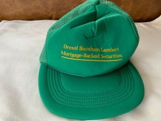 Rare Drexel Burnham Lambert Hat. .  Never Worn