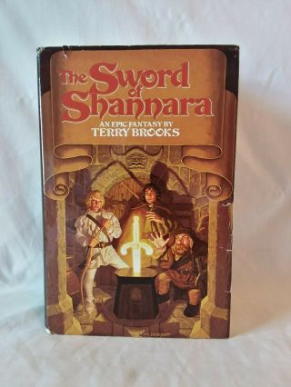 Terry Brooks The Sword Of Shannara Vintage 1977 Hb Dj Book Club Edition