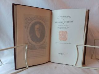 Charles Darwin ORIGIN OF SPECIES Harvard Classics 11 vintage antique 1909 red HB 5