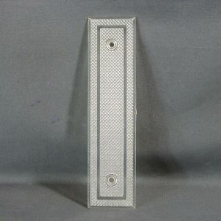Set of 4 French Vintage Door Knob Back Plate plexiglass - 1960 ' s 3