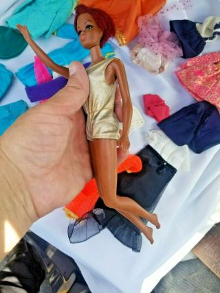 Vintage Barbie Malibu Christie African American Black Doll Bendable Legs/clothes