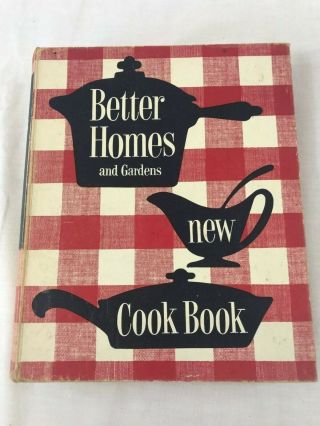 Vintage 1953 Better Homes And Gardens Cook Book Ring Bound Hardbound