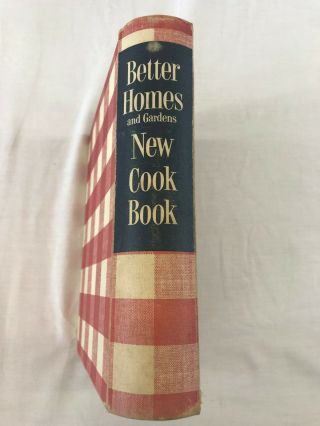 Vintage 1953 Better Homes and Gardens Cook Book Ring Bound Hardbound 2